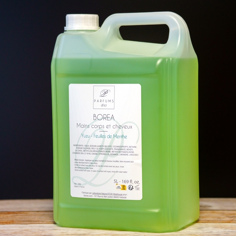 Gel douche borea 5 litres