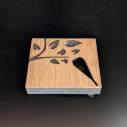 Support Bois Gravé 1 Berlingot