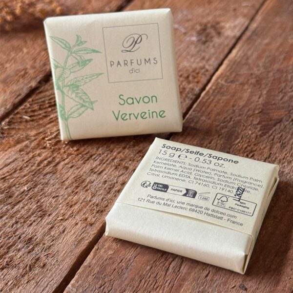 Savon végétal 15 grs - Verveine (100PCS) – Image 5