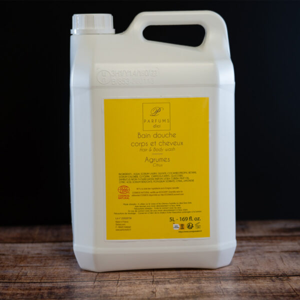 Gel Douche Corps & Cheveux Vitaminé Agrumes - 5 litres – Image 2