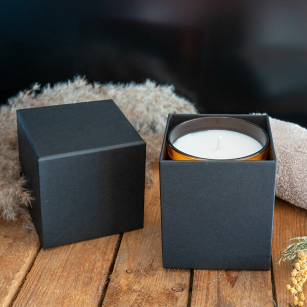 Bougie Coffret et fourreau noir 250 grs – Image 2