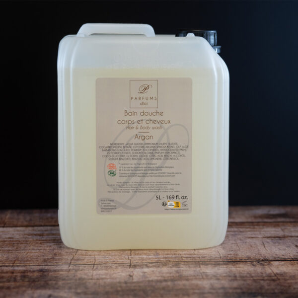 Corps et cheveux Argan Certifié BIO(*)  - 5 litres – Image 2