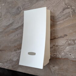 Distributeur de savon Wave Blanc perlé