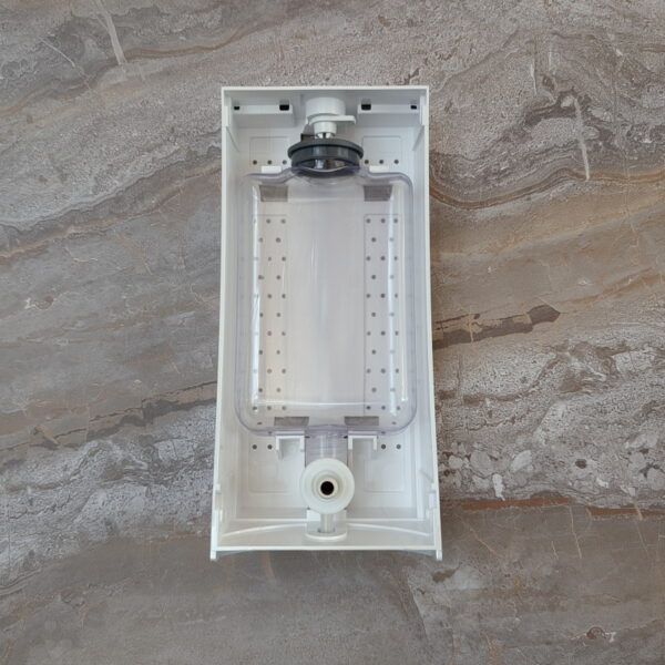 Distributeur de savon Wave Blanc perlé – Image 3