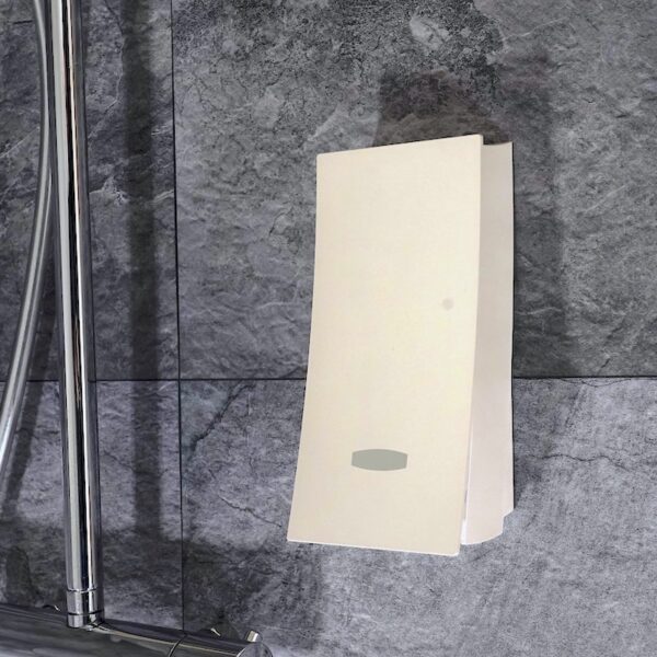 Distributeur de savon Wave Blanc perlé – Image 4